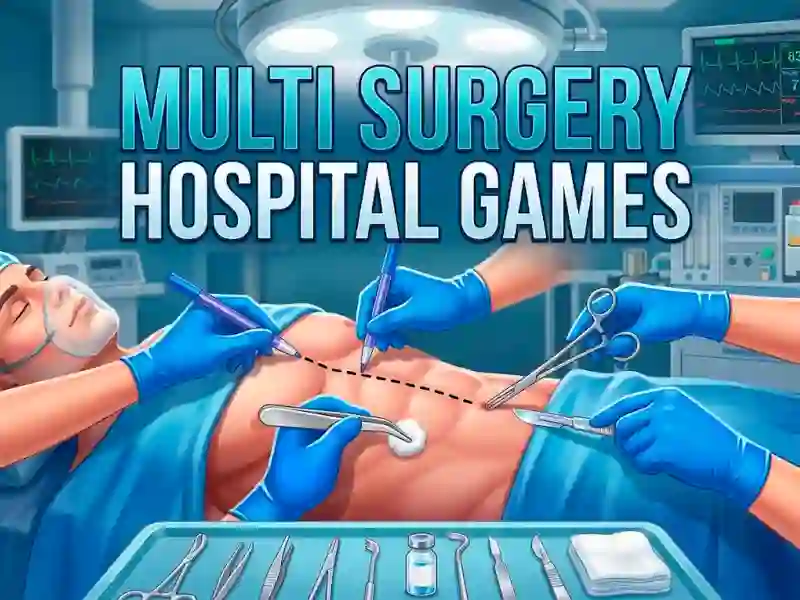 Игра Multi Surgery Hospital Games онлајн