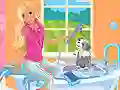 Игра Barbie Pet Wash онлајн