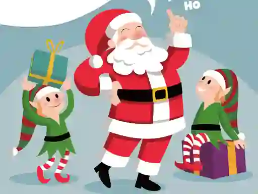 Игра Santa Merry Xmas Puzzle онлајн