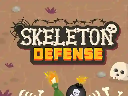 Игра Skeleton Defense онлајн