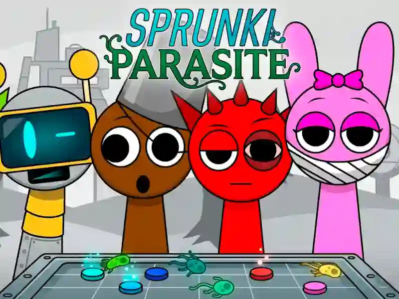 Игра Sprunki Parasite онлајн