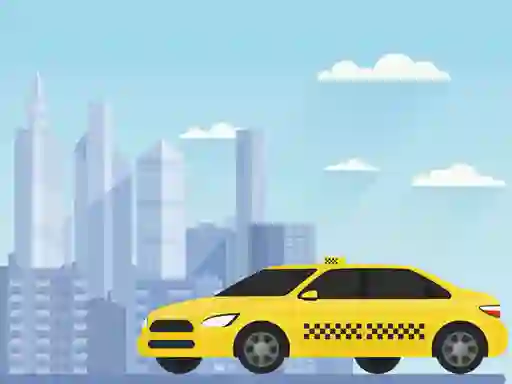 Игра Taxi Rides Difference онлајн