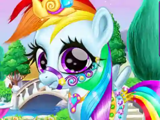 Игра Rainbow Pony Caring онлајн