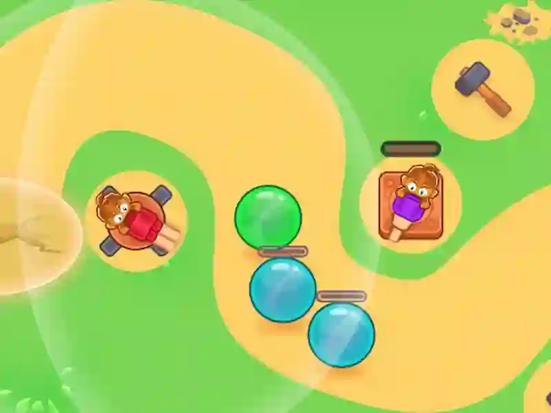Игра Monkey Bubble Defense онлајн