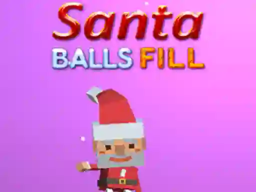 Игра Santa Balls Fill онлајн