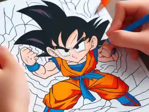 Игра Anime Coloring Book онлајн