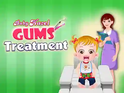 Игра Baby Hazel Gums Treatment онлајн