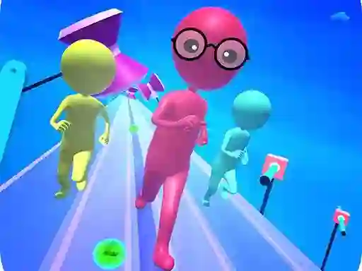 Игра Fun Run Race 3d онлајн