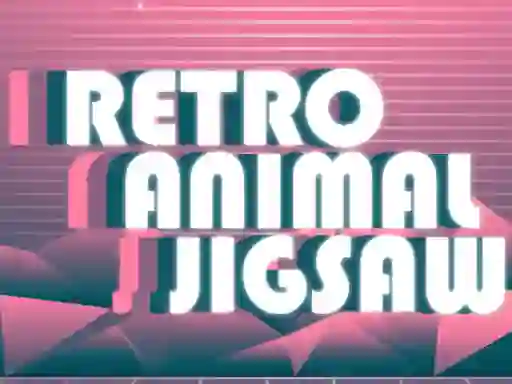 Игра Retro Animal Jigsaw онлајн