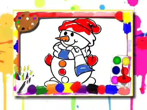 Игра Winter Coloring Book онлајн