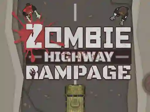 Игра Zombie Highway Rampage онлајн