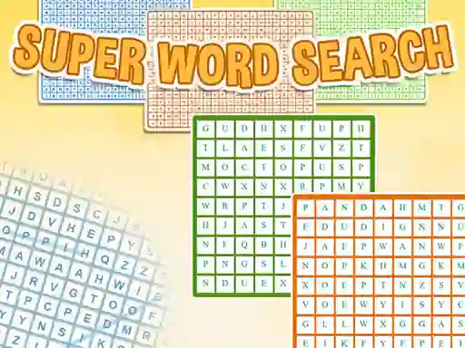 Игра Super Word Search онлајн