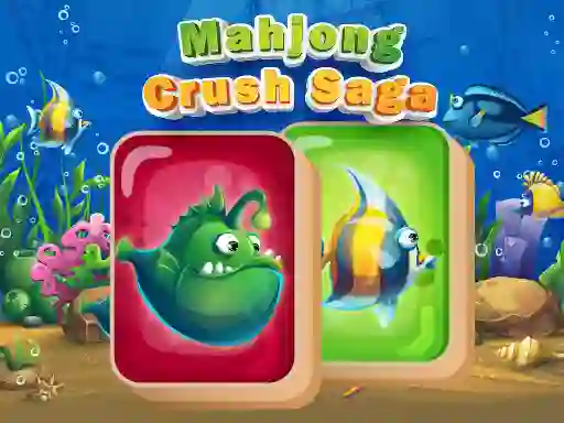 Игра Mahjong Crush Saga онлајн