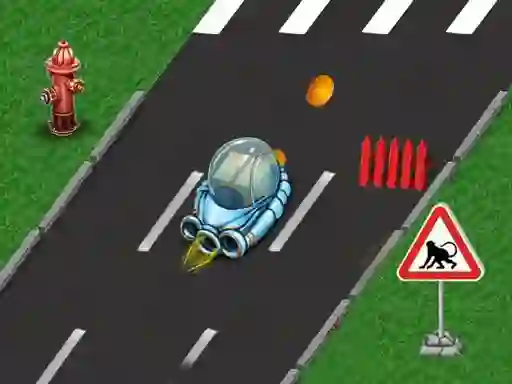 Игра Rocket Race Highway онлајн