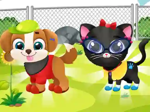 Игра Pets Beauty Salon онлајн