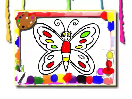 Игра Butterfly Coloring Book онлајн