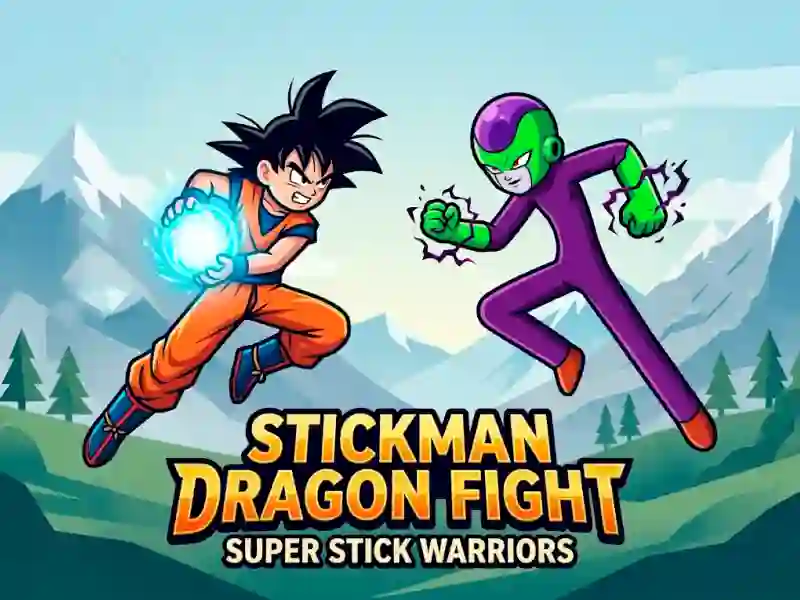 Игра Stickman Dragon Fight - Super Stick Warriors онлајн