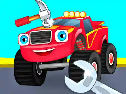 Игра Monster Truck Repairing онлајн