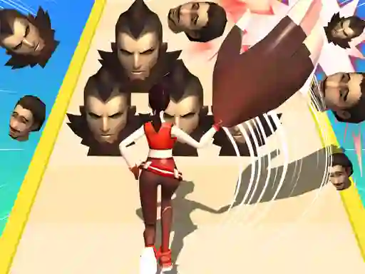 Игра Huge Slap Run онлајн