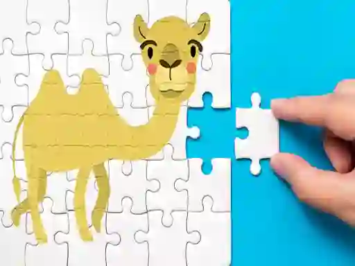 Игра Bactrian Camel Puzzle Challenge онлајн