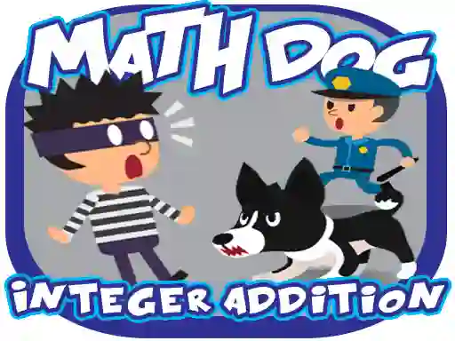 Игра Math Dog Integer Addition онлајн