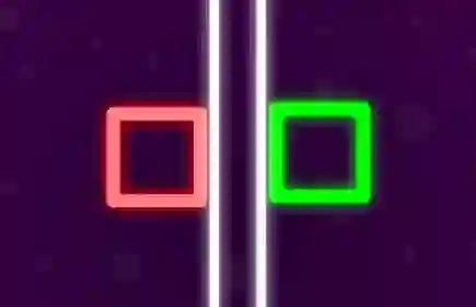 Игра Two Neon Boxes онлајн