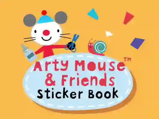 Игра Arty Mouse & Friends Sticker Book онлајн