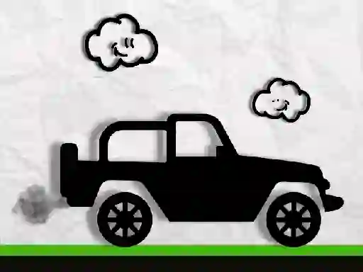 Игра Paper Monster Truck Race онлајн