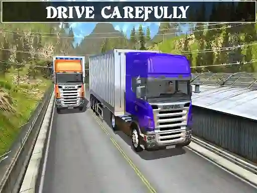 Игра Uphill Cargo Trailer Simulator 2k20 онлајн