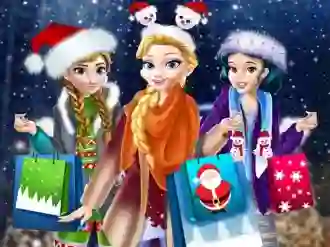Игра Princess Christmas Mall Shopping онлајн