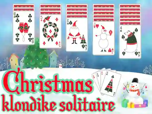 Игра Christmas Klondike Solitaire онлајн