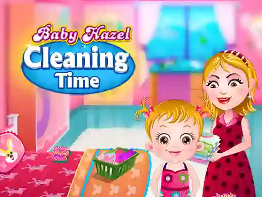 Игра Baby Hazel Cleaning Time онлајн