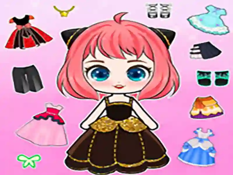 Игра Chibi Doll Dress Up DIY онлајн