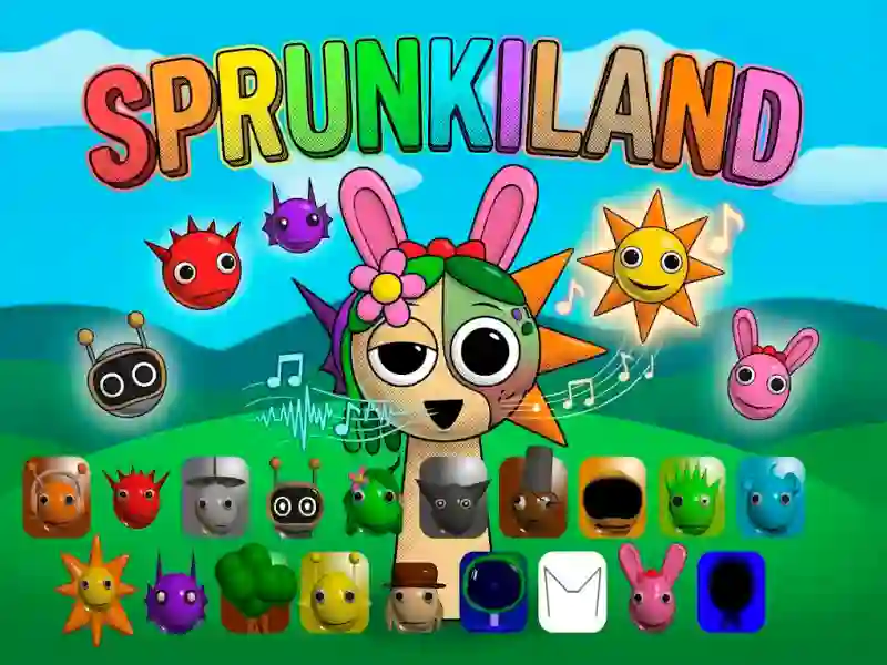 Игра Sprunkiland онлајн