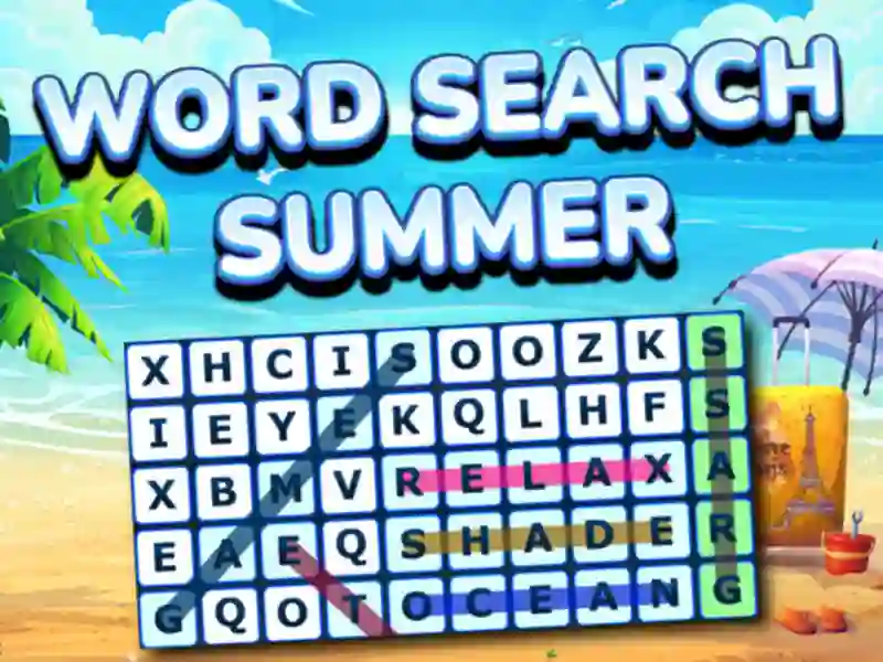 Игра Word Search Summer онлајн