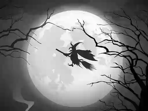 Игра The Night Of the Witches Jigsaw онлајн