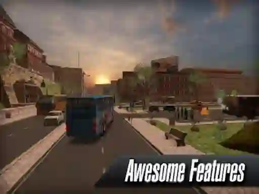 Игра Real City Coach Bus Simulator онлајн