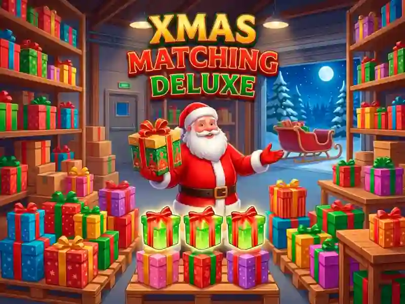 Игра Xmas Matching Deluxe онлајн