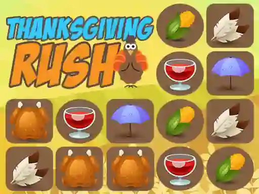 Игра Thanksgiving Rush онлајн