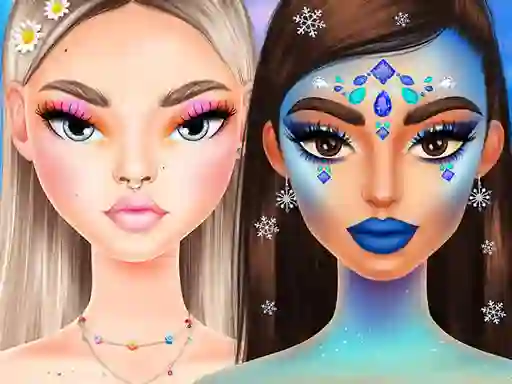 Игра Mega Makeup Seasons Best онлајн