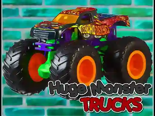 Игра Huge Monster Trucks онлајн