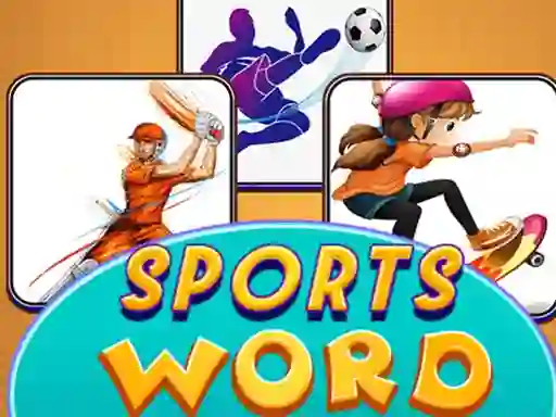 Игра Sports Word Puzzle онлајн
