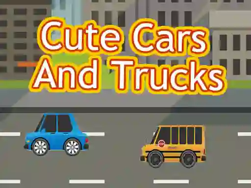 Игра Cute Cars and Trucks онлајн