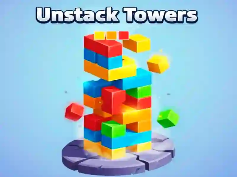 Игра Unstack Towers онлајн