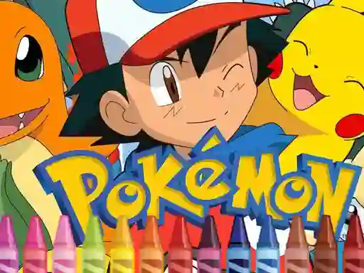 Игра Pokemon Coloring онлајн
