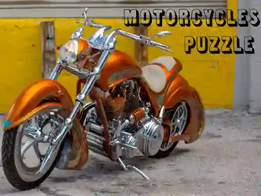 Игра Motorcycles Puzzle онлајн
