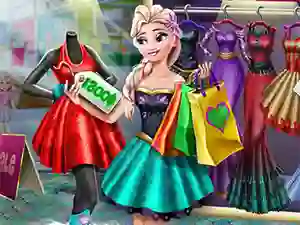Игра Ice Queen Realife Shopping онлајн