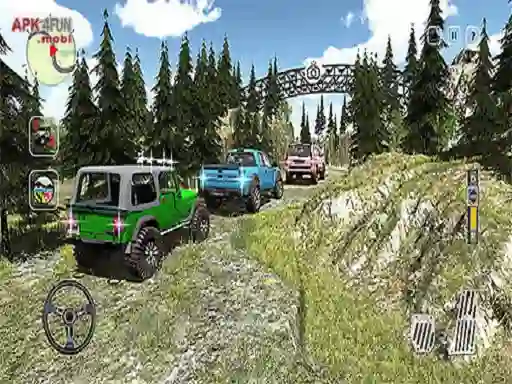 Игра Off Road Mountain Jeep Drive 2020 онлајн