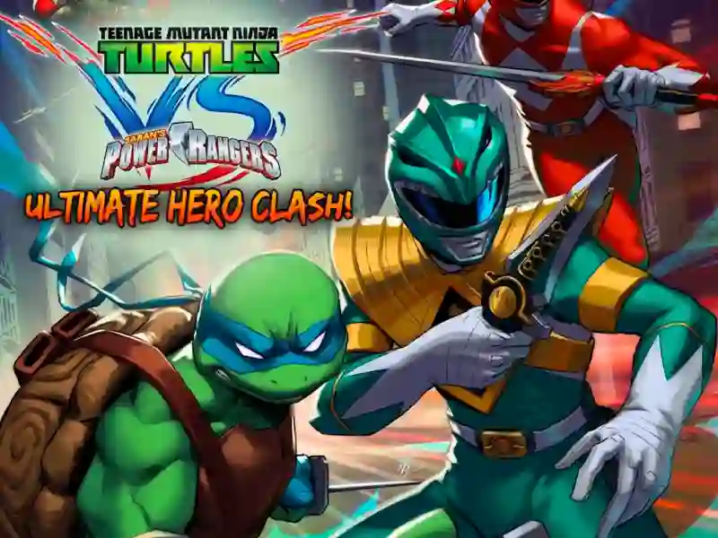 Игра Teenage Mutant Ninja Turtles VS Power Rangers: Ultimate Hero Clash онлајн