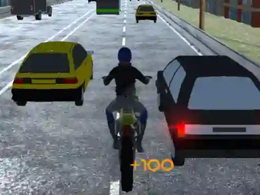 Игра Motorbike Traffic онлајн